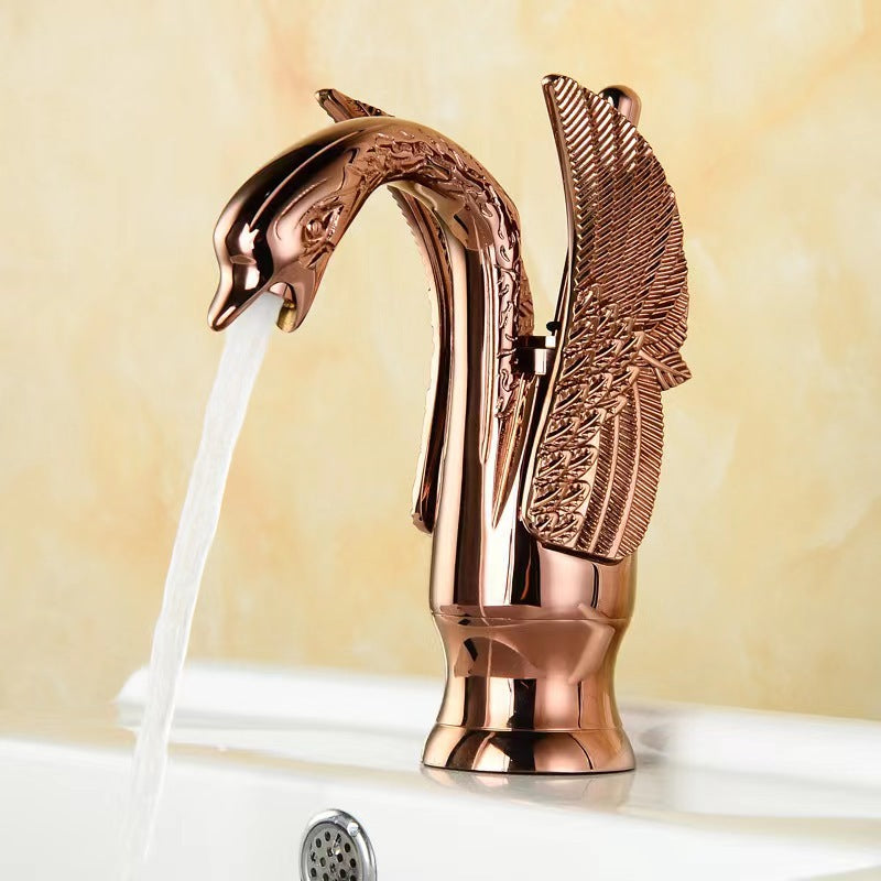 Small Single Handle Bathroom Vanity Faucet