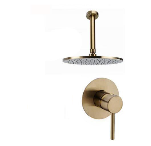 Brass Modern Shower System - 10 Styles