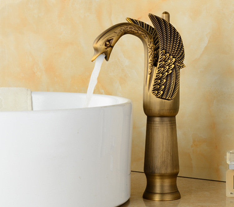 Small Single Handle Bathroom Vanity Faucet