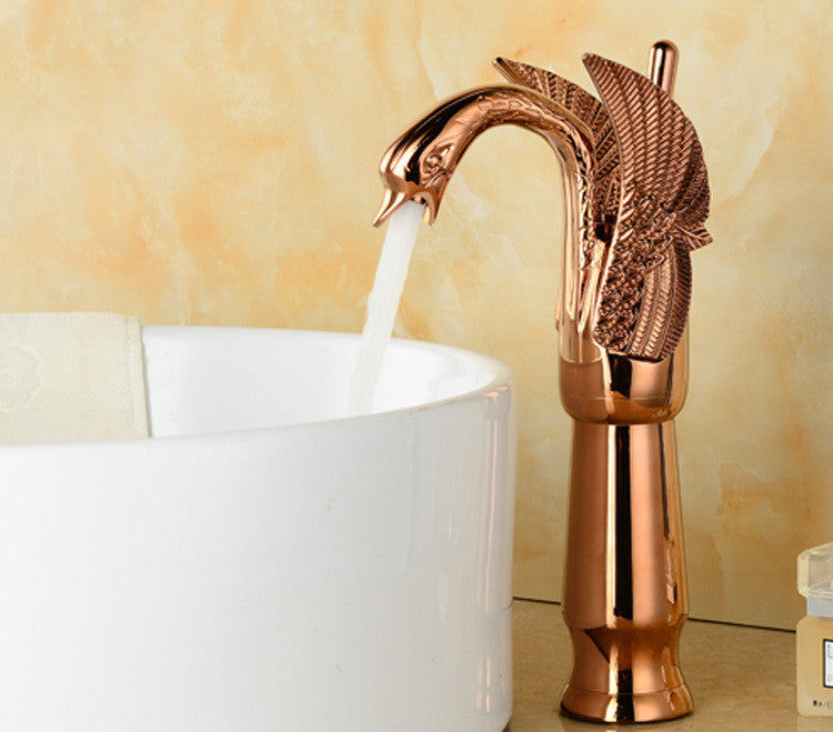 Small Single Handle Bathroom Vanity Faucet
