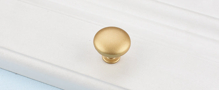 Gold Cabinet and Drawer Pulls — Aluminum, Multiple Sizes and Styles