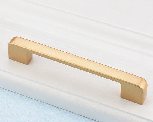 Gold Cabinet and Drawer Pulls — Aluminum, Multiple Sizes and Styles