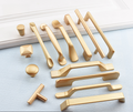 Gold Cabinet and Drawer Pulls — Aluminum, Multiple Sizes and Styles
