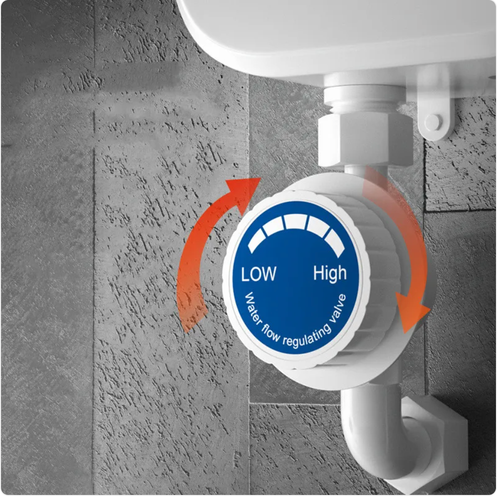 Compact Electric Tankless Water Heater Shower Set