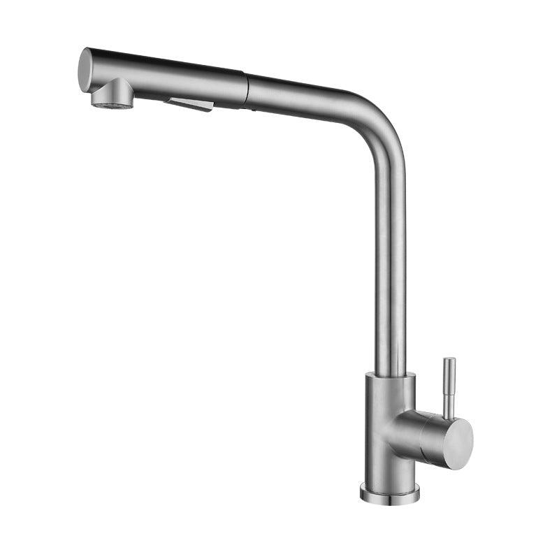 Pull-Out Kitchen Faucet, 304 Stainless Steel