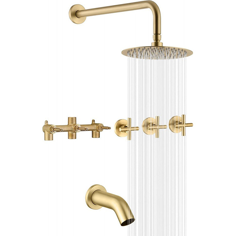 Brass Modern Shower System - 10 Styles