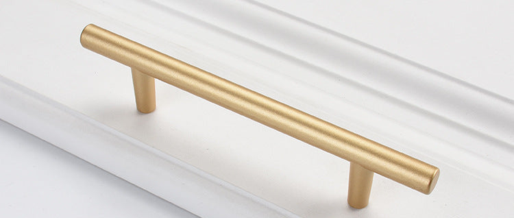 Gold Cabinet and Drawer Pulls — Aluminum, Multiple Sizes and Styles