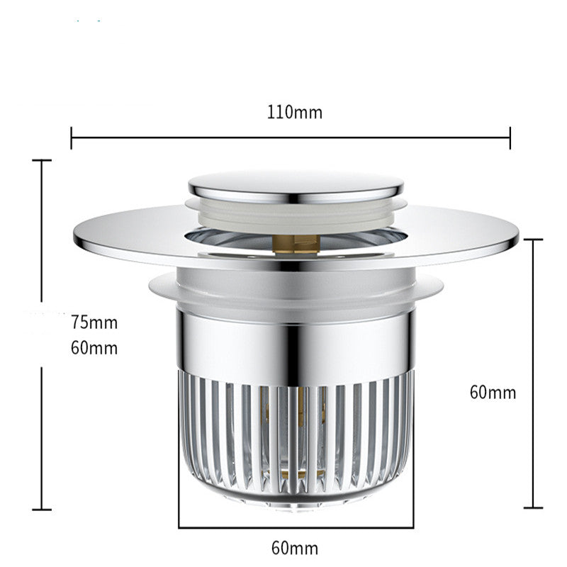 Vegetable Prep Sink — Stainless with Underwater Fittings Core