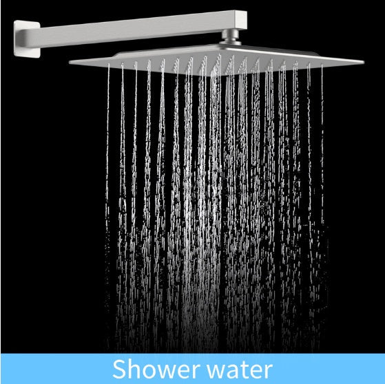 Shower System Combo Set — Wall Mount with Mixer Valve