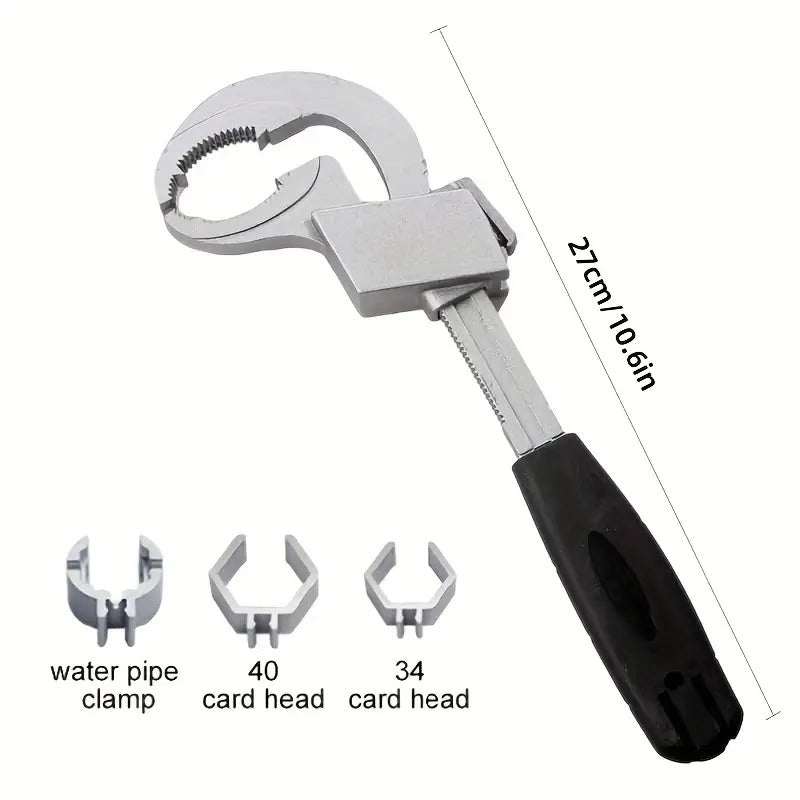 Double-Ended Adjustable Wrench, Faucet and Sink Repair