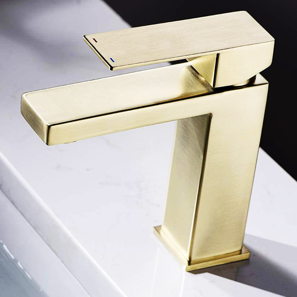 Basin Faucet, 304 Stainless Steel with Black Finish