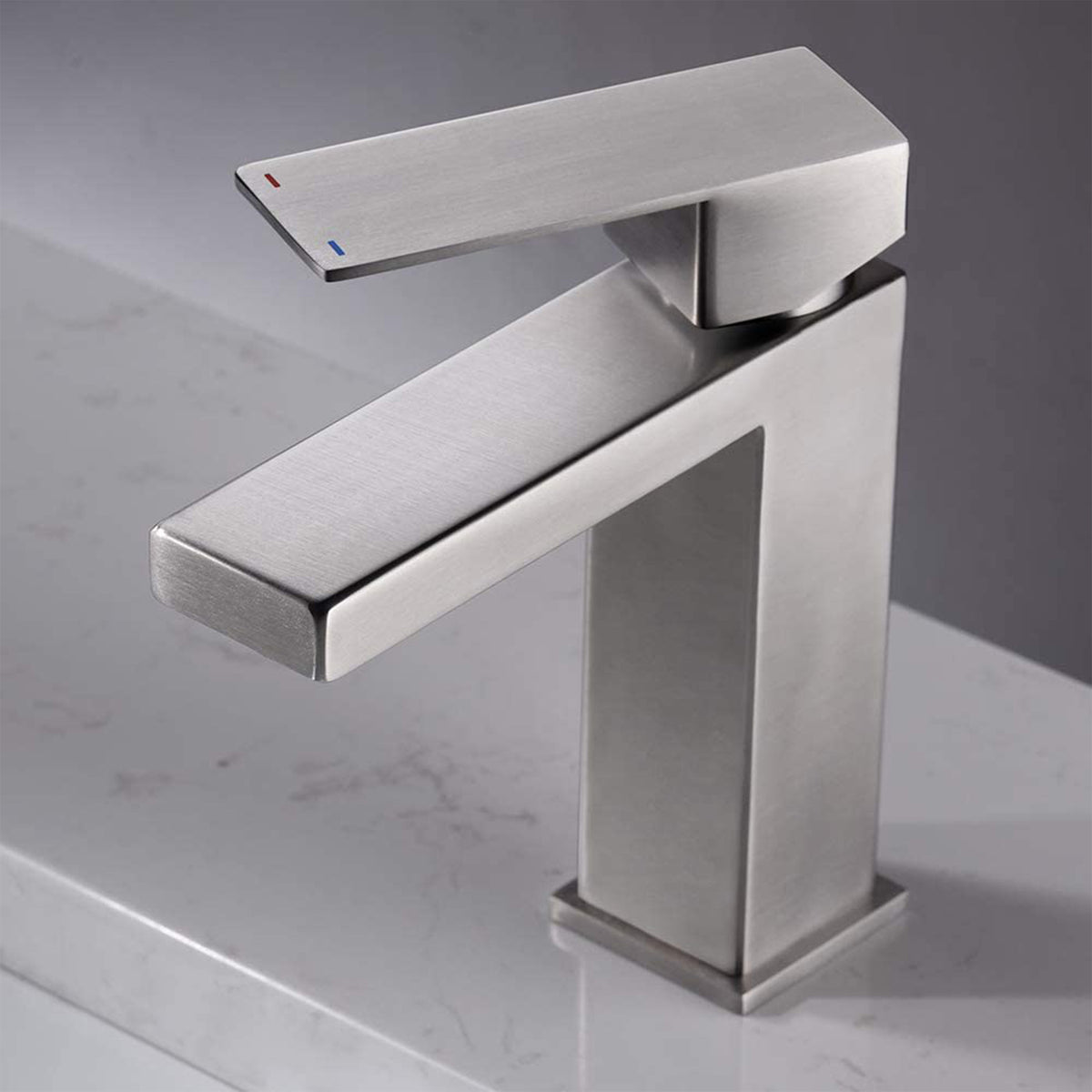 Basin Faucet, 304 Stainless Steel with Black Finish