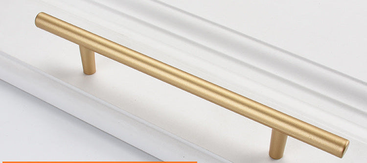 Gold Cabinet and Drawer Pulls — Aluminum, Multiple Sizes and Styles