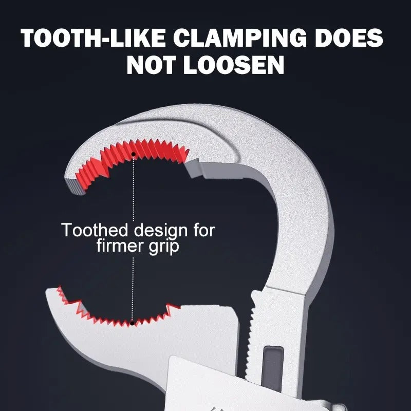 Double-Ended Adjustable Wrench, Faucet and Sink Repair