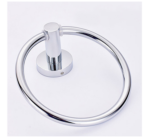 Chrome Towel Ring and Bath Hardware