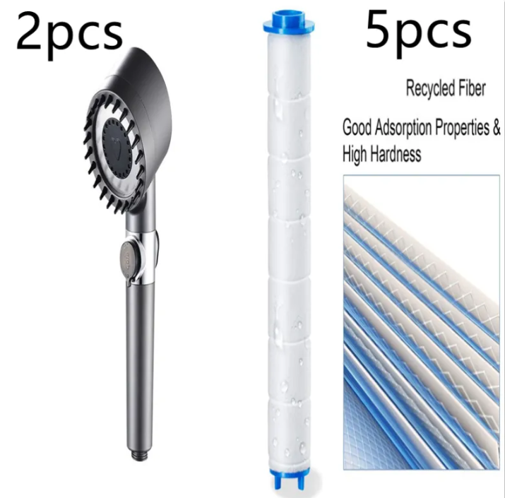 Handheld Bidet Sprayer Kit with Hose, Bracket and Filter Elements