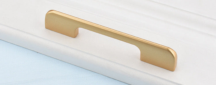 Gold Cabinet and Drawer Pulls — Aluminum, Multiple Sizes and Styles