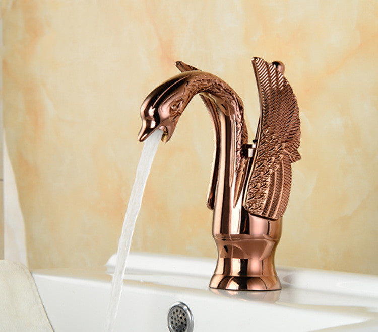 Small Single Handle Bathroom Vanity Faucet