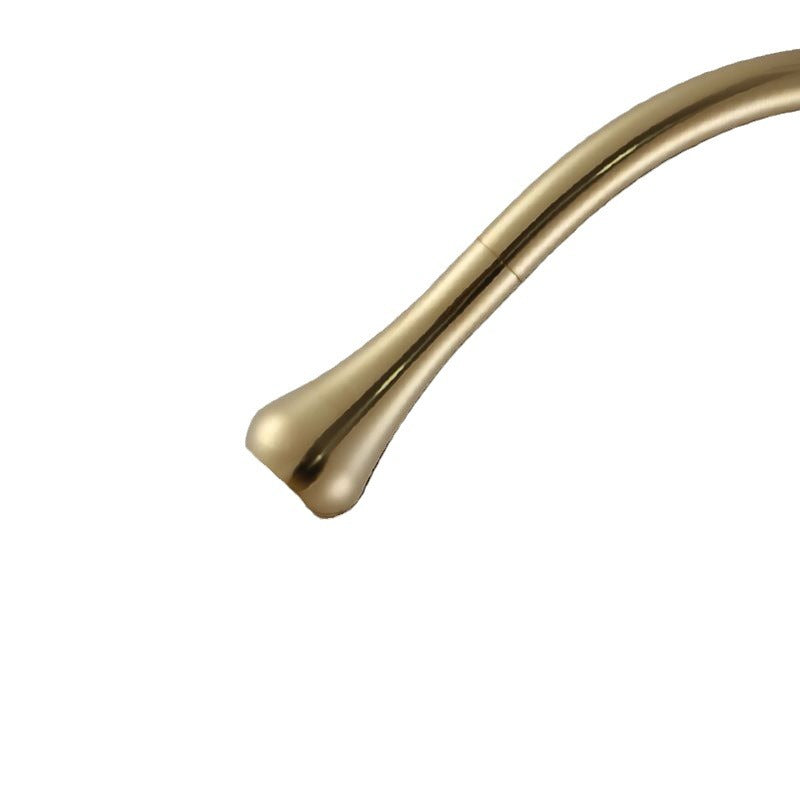 Basin Faucet, Black with High-Arc Spout