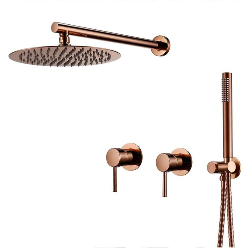 Brass Modern Shower System - 10 Styles