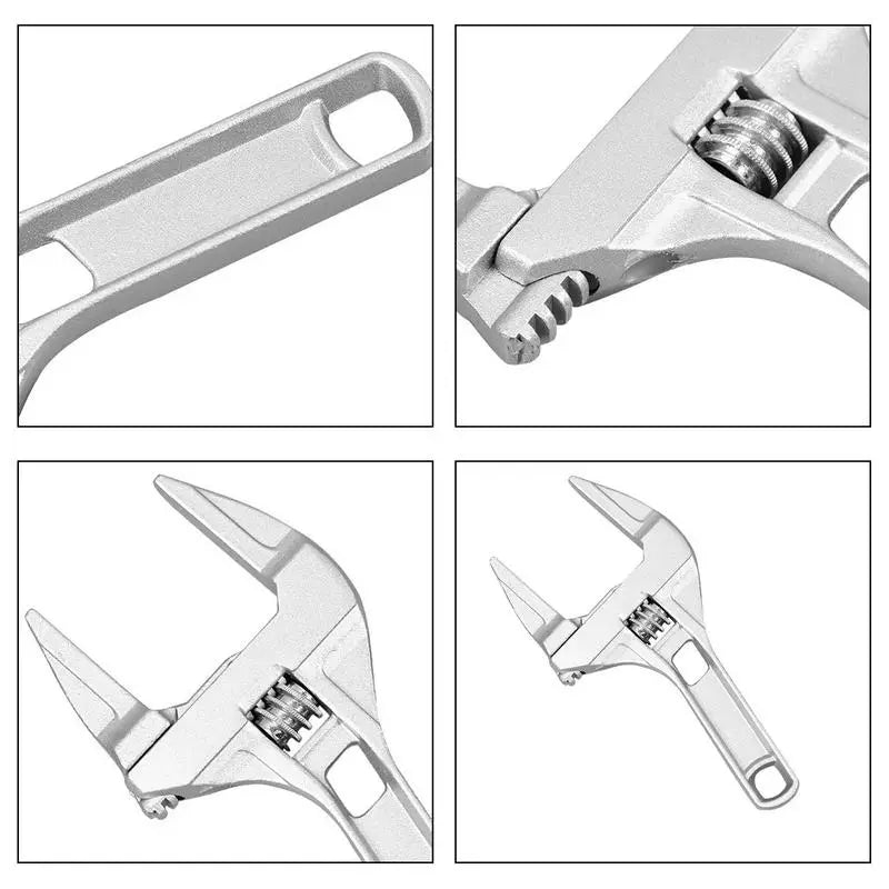Mini Adjustable Wrench, 5/8 to 2-11/16 Inch Jaw