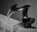 Brass Waterfall Basin Faucet (Complete Set)
