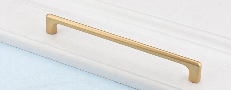 Gold Cabinet and Drawer Pulls — Aluminum, Multiple Sizes and Styles
