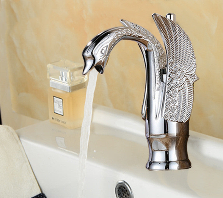 Small Single Handle Bathroom Vanity Faucet