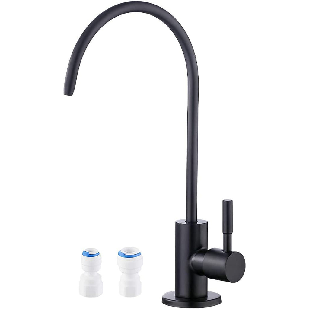 Drinking Water Faucet, Black 304 Stainless Steel