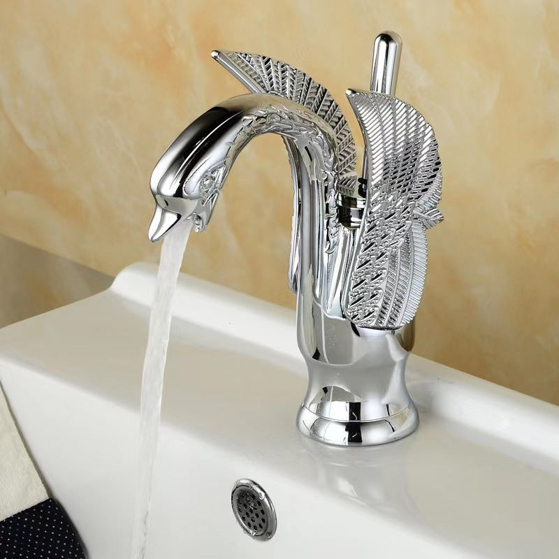 Small Single Handle Bathroom Vanity Faucet