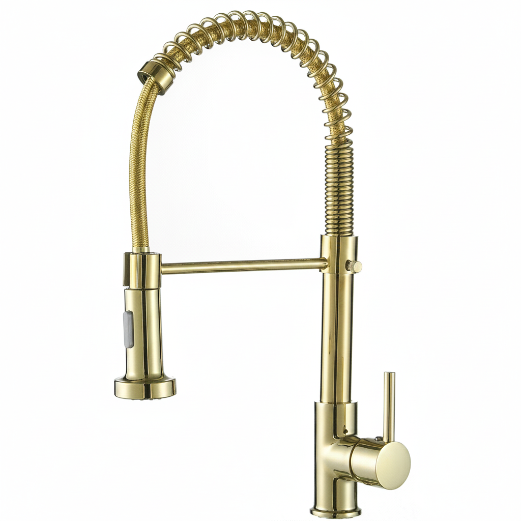 Brass Spring Spout Faucet
