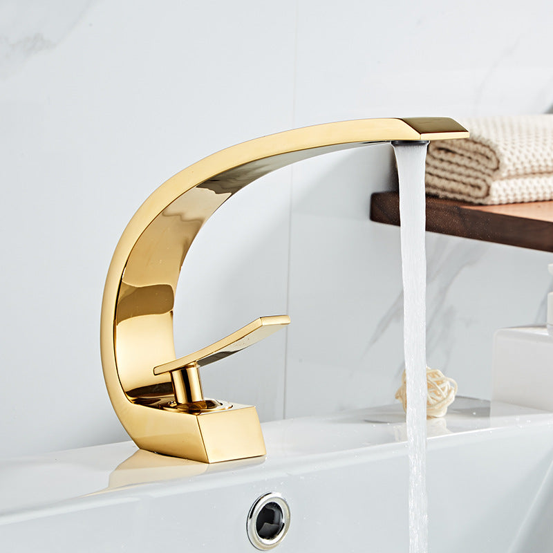 Nordic Copper Hot and Cold Basin Faucet