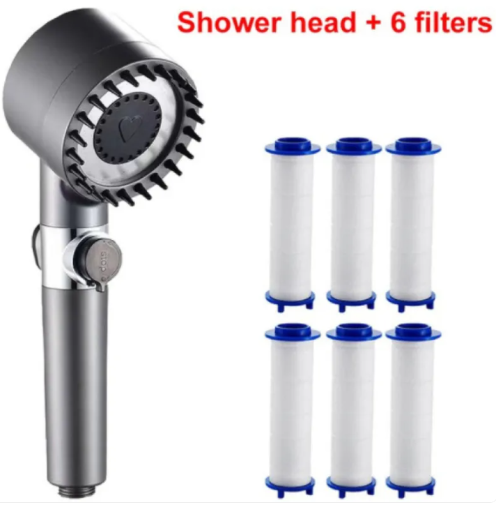 Handheld Bidet Sprayer Kit with Hose, Bracket and Filter Elements