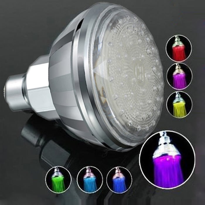 LED Rainfall Shower Head