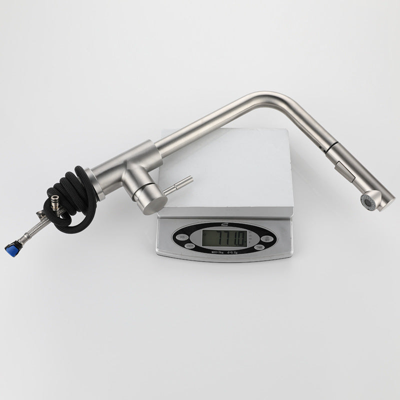 Pull-Out Kitchen Faucet, 304 Stainless Steel