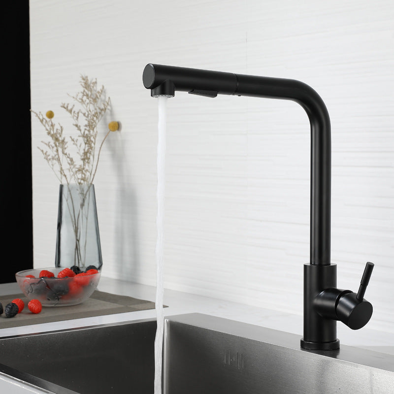 Pull-Out Kitchen Faucet, 304 Stainless Steel