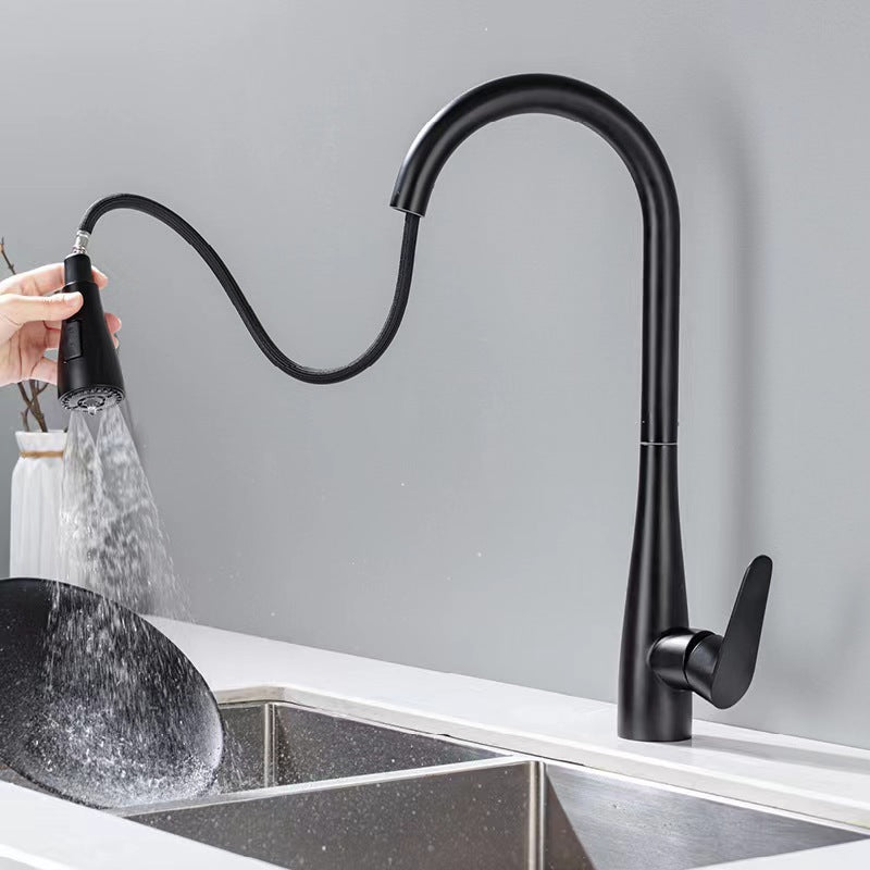 304 Stainless Steel Kitchen Touch Faucet with Pull-Down Sprayer