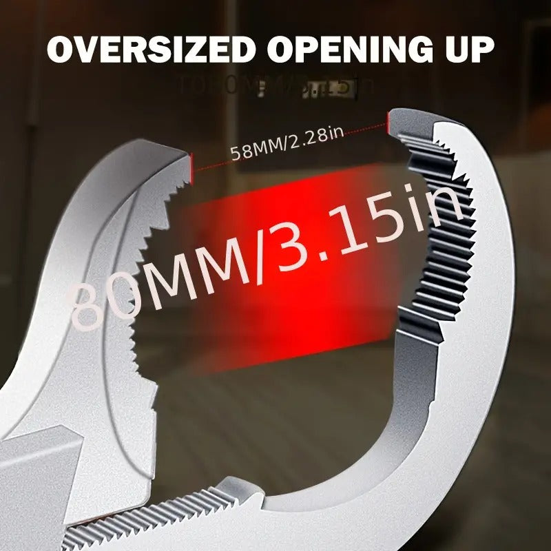 Double-Ended Adjustable Wrench, Faucet and Sink Repair
