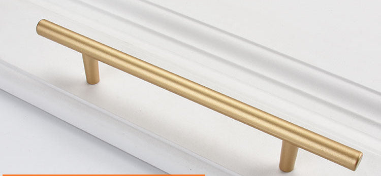 Gold Cabinet and Drawer Pulls — Aluminum, Multiple Sizes and Styles