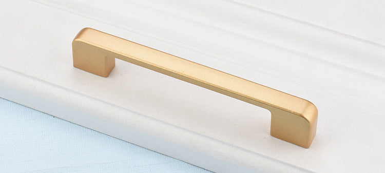 Gold Cabinet and Drawer Pulls — Aluminum, Multiple Sizes and Styles