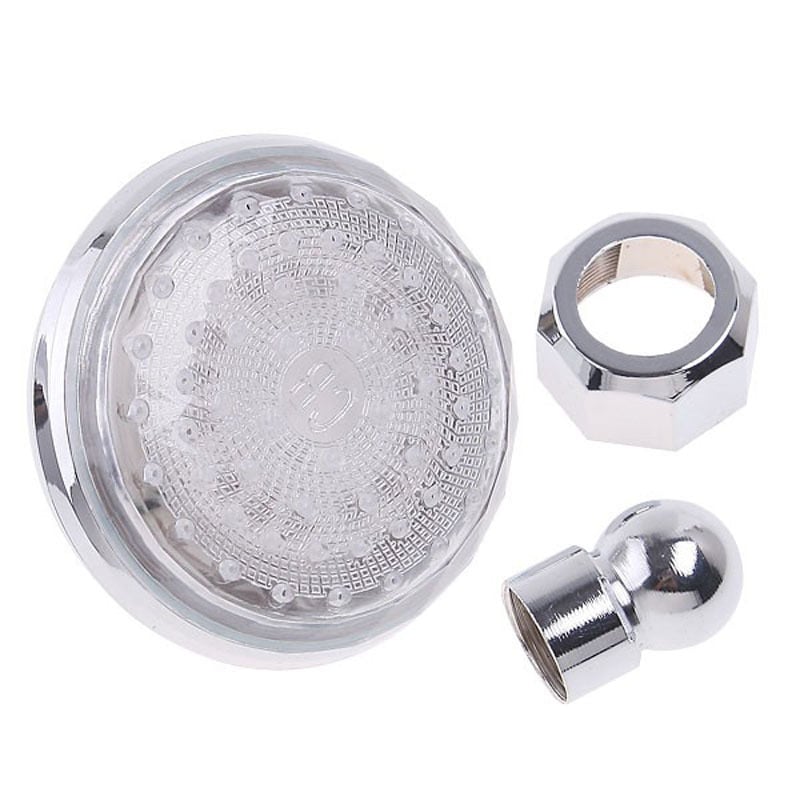 LED Rainfall Shower Head