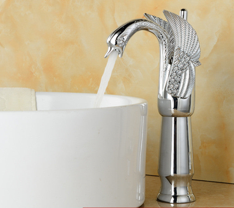 Small Single Handle Bathroom Vanity Faucet