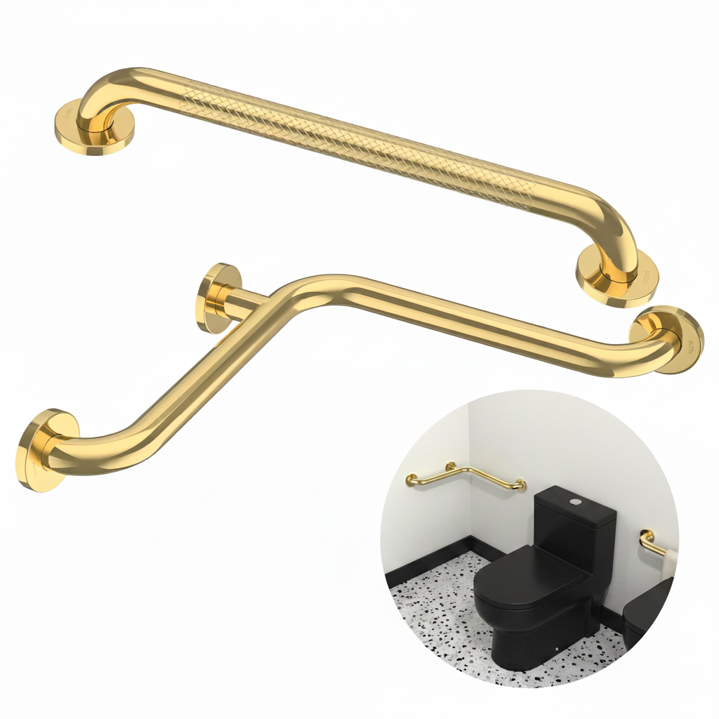 Grab Bars Toilet Inset