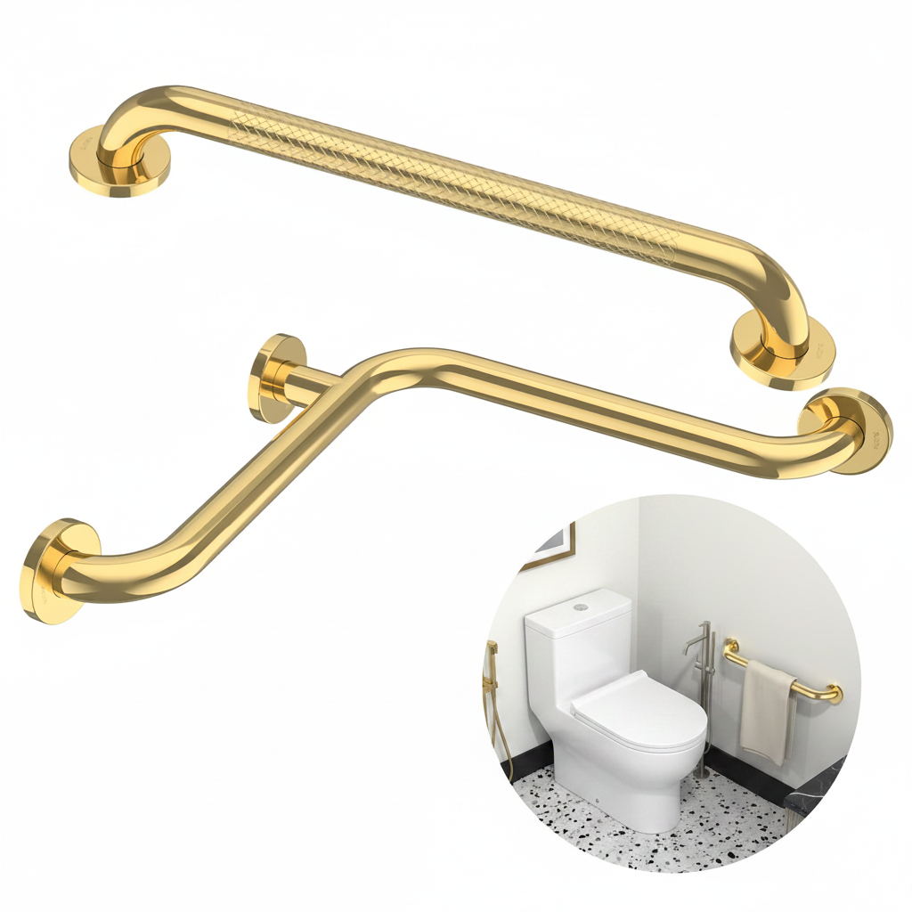 Grab Bars with Toilet